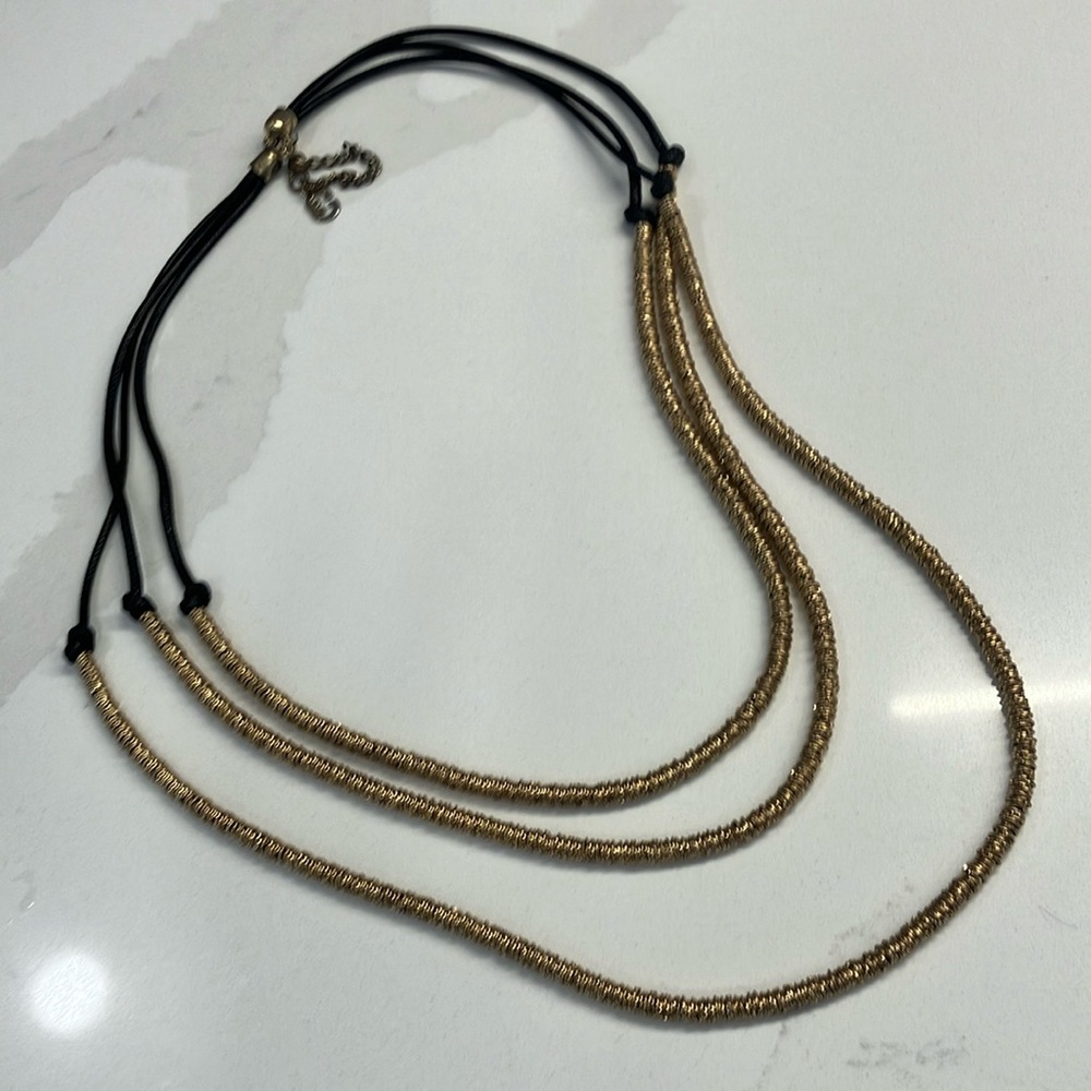 FASHION NECKLACE:  Gerry Weber, 17” (extendable)